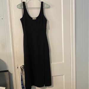 Open edit, Nordstrom black midi dress